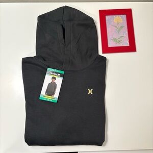 Hurley Youth Fleece Hoodie ,Dark Gray , Size XL 18/20, NWT